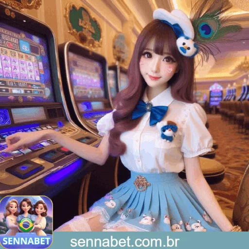 Imagem promovendo o app oficial da SENNABET para mobile