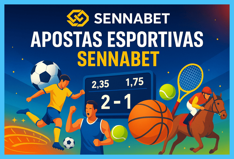 Apostas esportivas no cassino online SENNABET