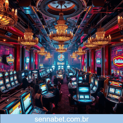 Variedade de 1.500 jogos de caça-níqueis na SENNABET.